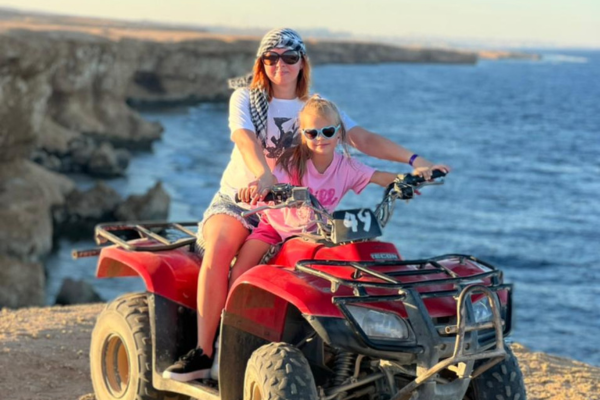 Makadi Bay: VIP ATV Quad Safari by the Sea with Transfer