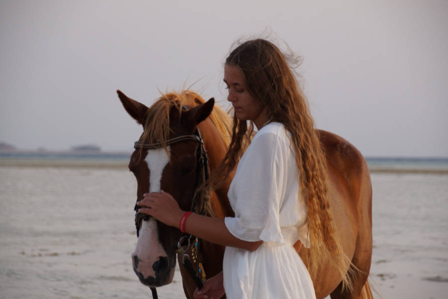 Horse Riding by the Sea