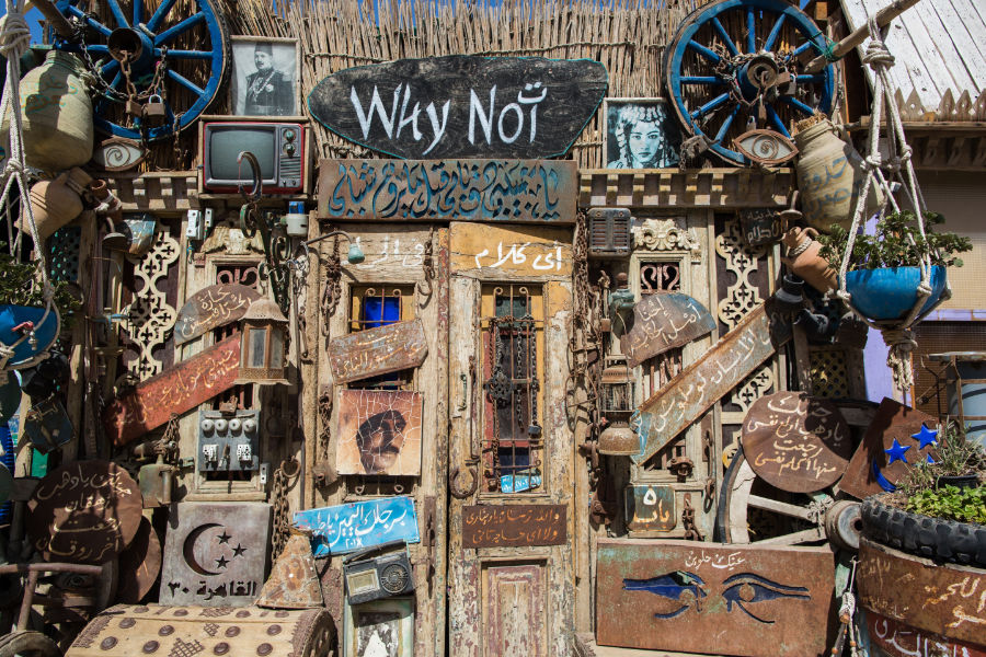 A storefront in Dahab