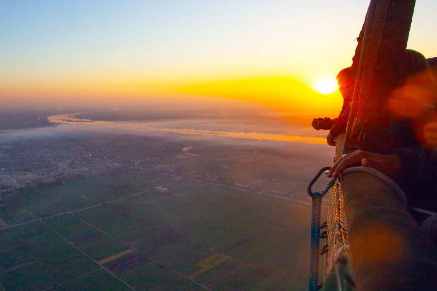 Luxor hot air balloon