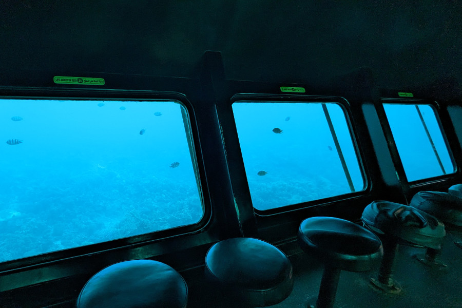 Semi-submarine lower deck